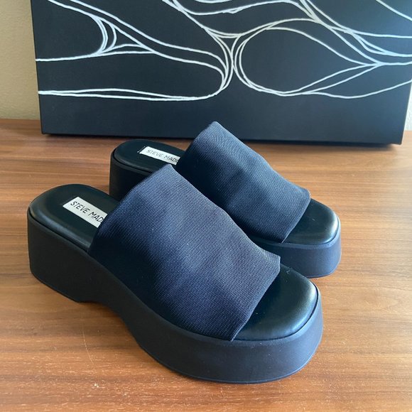 Steve Madden Shoes - Steve Madden Slinky30 Black Platform